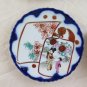 Service For Coffee Porcelain Eggshell Japanese Vintage Painting Hand R15