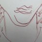 Drawing On paper Portrait Front Girl Sketch Sketching Studio Painter P28.8
