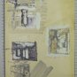 Sketch With Studio For View from The Window Opera Of Painter G.Pancaldi P28.2