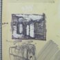 Sketch With Studio For View from The Window Opera Of Painter G.Pancaldi P28.2