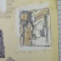 Sketch With Studio For View from The Window Opera Of Painter G.Pancaldi P28.2