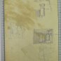 Sketch With Studio For View from The Window Opera Of Painter G.Pancaldi P28.2
