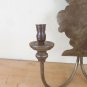 Wall Two Lights Wrought Iron Forged Hand Vintage Light Wall CH37