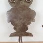 Wall Two Lights Wrought Iron Forged Hand Vintage Light Wall CH37
