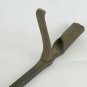 Old Drill Hand Tinivello & Spade Footrest Iron Tools Crafts BA5