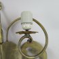 Wall Light Two Flames Wrought Iron Vintage Artisan Light Wall CH39