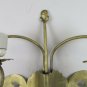 Wall Light Two Flames Wrought Iron Vintage Artisan Light Wall CH39