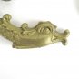 3 Old Sculptures Fret Bronze Golden Shape Of Fish Style Baroque Decorations CH28