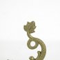 3 Old Sculptures Fret Bronze Golden Shape Of Fish Style Baroque Decorations CH28
