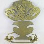 Wall Light Two Flames Wrought Iron Vintage Artisan Quality CH38