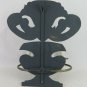 Wall Light Two Flames Wrought Iron Vintage Artisan Quality CH38