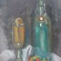 Old Painting To oil Studio Preparatory Signed Sketch Spain '900 MD10