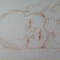 Old Drawing Portrait Child Opera Painter Danish Marianne Smith BM53.6B