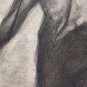 Woman With Pitcher Sopra Shoulder Drawing Antique Of Pierre Duteurtre Dut BM53.1