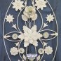 Wall Vintage Style Floral Wrought Iron Made by Hand Half '900 CH-7
