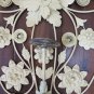 Wall Vintage Style Floral Wrought Iron Made by Hand Half '900 CH-7