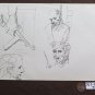 Old Drawing A Pen On paper Opera Of Master Pancaldi of Modena P28.7
