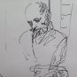 Old Drawing A Pen On paper Opera Of Master Pancaldi of Modena P28.7