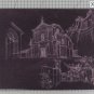 View Church Piedmont Old Painting White Black On Board Of Masonite X4