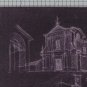 View Church Piedmont Old Painting White Black On Board Of Masonite X4