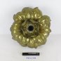 Wall Ceiling Light Vintage Artisan Golden Gold Shape Of Magnolia Flower CH8