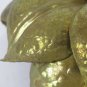 Wall Ceiling Light Vintage Artisan Golden Gold Shape Of Magnolia Flower CH8