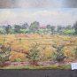 Old Painting oil On Board Small Painting landscape Summer G.Pancaldi P1