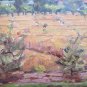 Old Painting oil On Board Small Painting landscape Summer G.Pancaldi P1