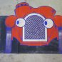 Large Antique Scenary Screen Backdrop Theatre Cars Ancient Car CL1.95