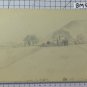 Drawing Antique Artist Emil Otto Bischoff Maison The Rochelle France BM53.6C