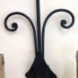 Wall Wrought Iron Vintage Half 'Twentieth Century A Two Flames Light Wall CH11