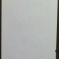 Old Drawing Pencil On paper Portrait Little Girl Vintage Years 60 70 P28.8