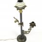 Table Lamp IN Metal And Wrought Iron Blossom Floral Blossom Art CH37