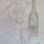 Drawing Antique On Retro By Una Bill of Exchange Sketch Studio Preparatory P28.4