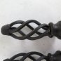 Couple Bits For Stick Tiebacks Wrought Iron Craft Vintage CH16