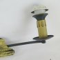 Wall Wrought Iron A Two Flames Vintage Hand Made by Hand CH11