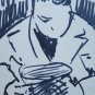 Old Drawing Sketch Studio For Portrait Male Faces Human Vintage P28.6