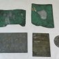 4 Ancient Dies For Engravings Art Nouveau IN Metal Plate For engraving BM48