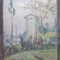View Countryside Old Painting Painter Gaetano Pancaldi Modena P1