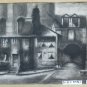 Large Drawing Antique Country North France Art Pierre Duteurtre Said Dut BM53.1