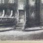 Large Drawing Antique Country North France Art Pierre Duteurtre Said Dut BM53.1