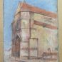 Large Drawing Antique Country North France Art Pierre Duteurtre Said Dut BM53.1