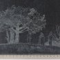 View Church Piedmont Old Painting White Black On Board Sketch Bozza
