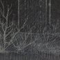 View Church Piedmont Old Painting White Black On Board Sketch Bozza