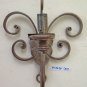 Wall Wrought Iron Forged by Hand Made Vintage Period '900 CH15