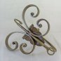Wall Wrought Iron Forged by Hand Made Vintage Period '900 CH15