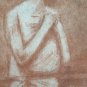 Drawing Antique Sanguine Pierre Duteurtre Said Dut St John Baptist BM53.1