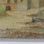 Small Painting oil On Board Signed Reynaud View Sea Marine landscape Bsn