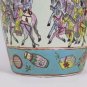 Jar IN Ceramic Chinese Hand Painted With Decoration Embossed Collection CM5