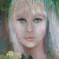 Old Painting oil Linen Opera Of Painter Saba Sandra Baldini Painting X11